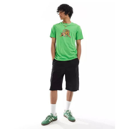 Santa Cruz salba tiger print t-shirt in green