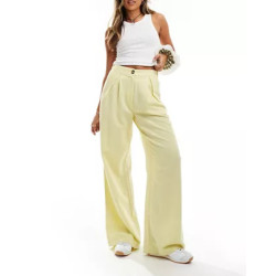 copy of Reclaimed Vintage mensy wide leg trouser in linen look