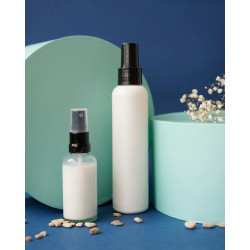 A Close-Up Shot of Spray Bottles