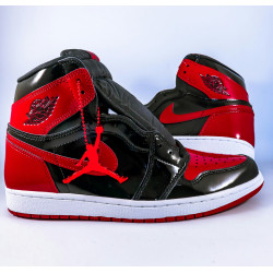 Black and Red Rubber Shoes