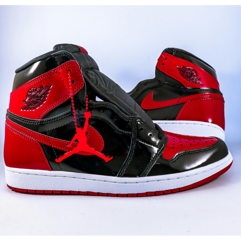 Black and Red Rubber Shoes