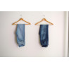 Two Hanged Blue Stonewash and Blue Jeans