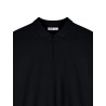 Relaxed Fit Zip-Polo Shirt