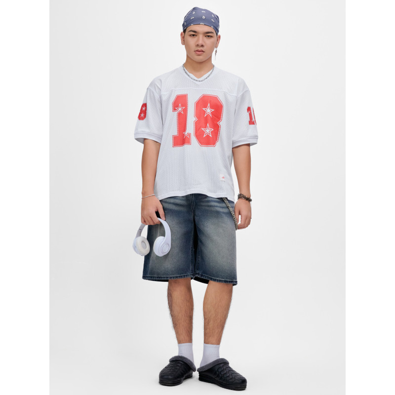 Mesh Jersey T-Shirt