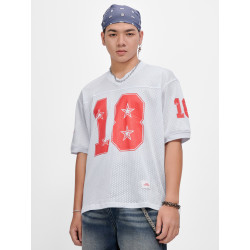 Mesh Jersey T-Shirt