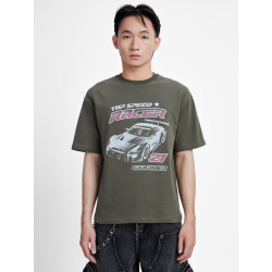 Regular T-Shirt With Printed