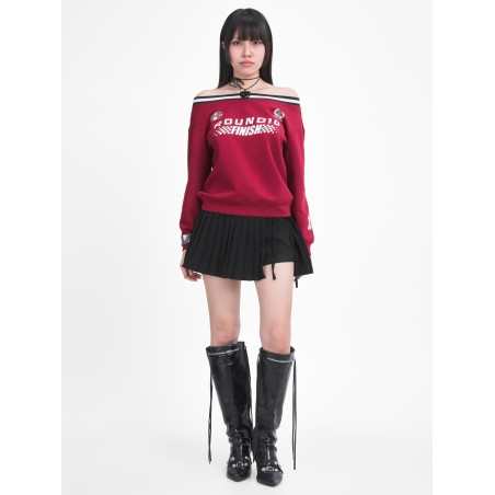 Off-Shoulder T-Shirt